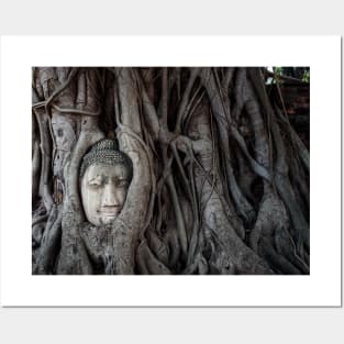 Wall Art Print - Tree BUDDHA Namaste - canvas, Photo print, artboard print, poster Canvas Print Posters and Art